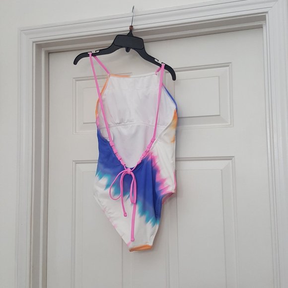 New Decree Women's Tie Dye One Piece Swimsuit Juniors Size: Small - Picture 4 of 9